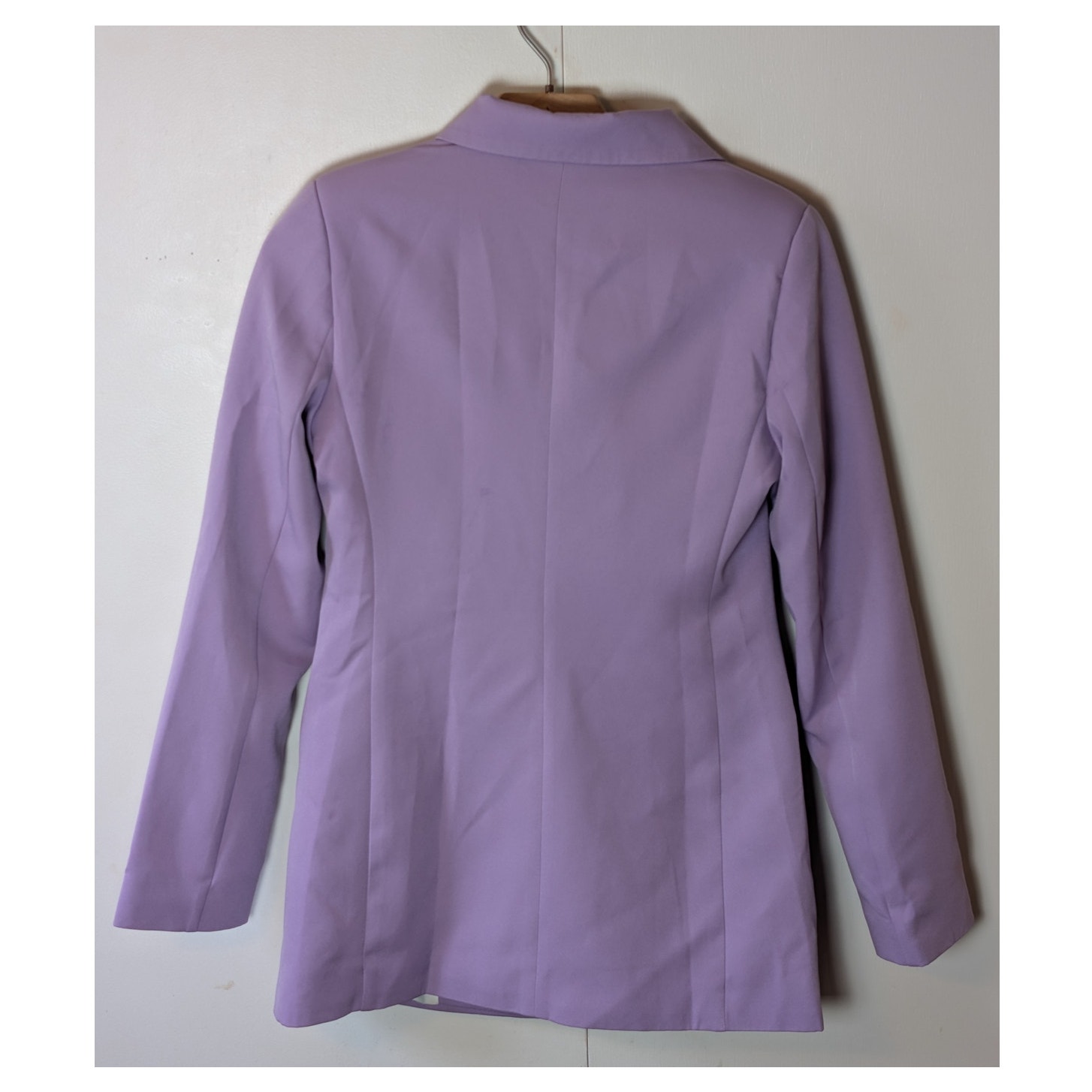 Elagia Womens Purple Blazer Medium — image 2 of 8